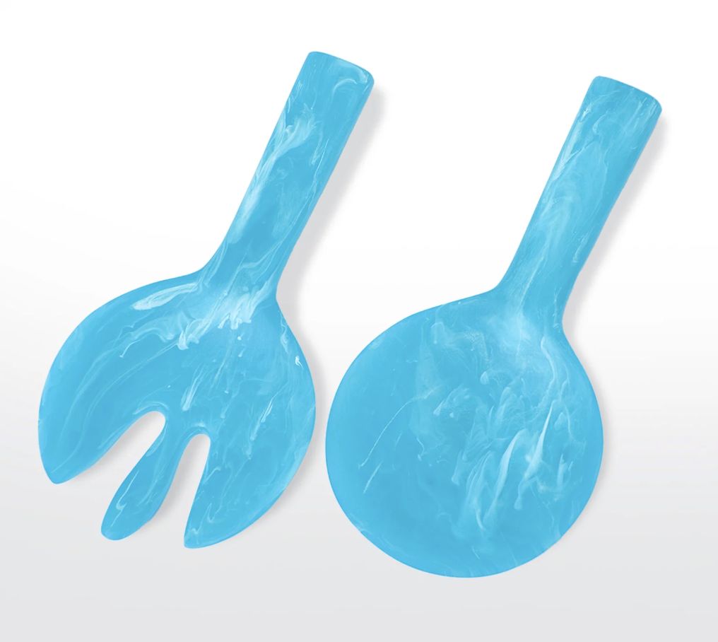 Servers-Classical 2 pc-Aqua Swirl