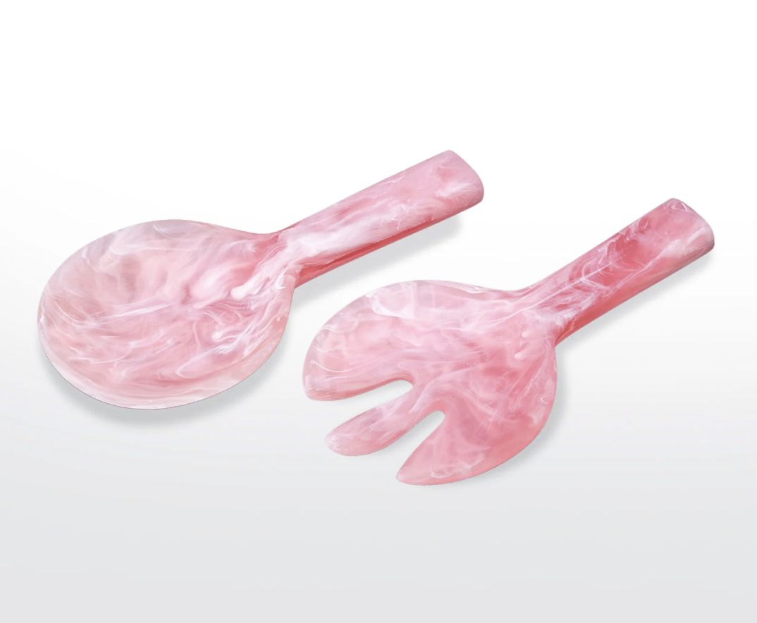 Servers-Classical 2 pc-Pink Swirl