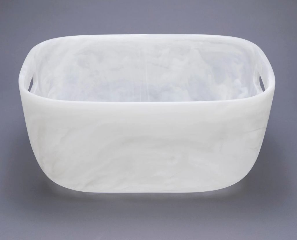 Party Bucket-White Swirl