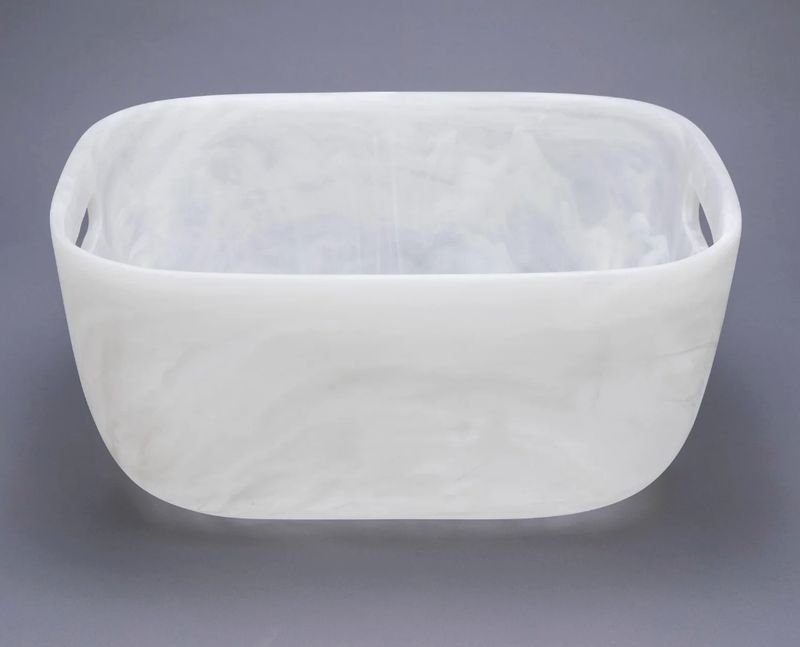 Party Bucket-White Swirl