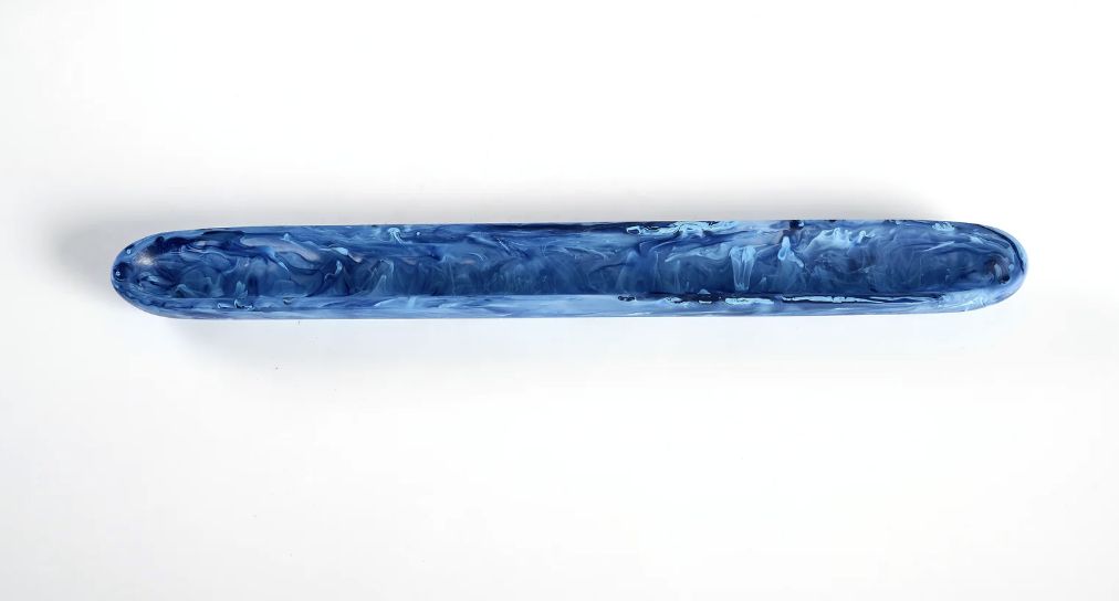 Tray-Olive-Denin Swirl