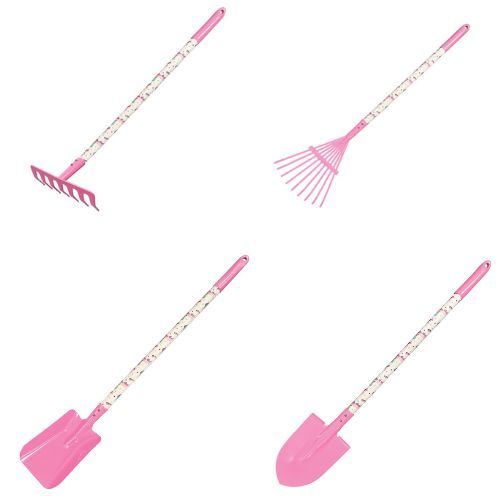 Magiczny zestaw ogrodowy dla dzieci różowy z motywem jednorożców Magiczny zestaw ogrodowy dla dzieci różowy z motywem jednorożców