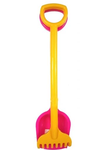 Zestaw Duża Łopata i Grabie dla Dzieci 👧🧒 | Narzędzia Ogrodowe | Różne Kolory 🌈 | Polski Producent