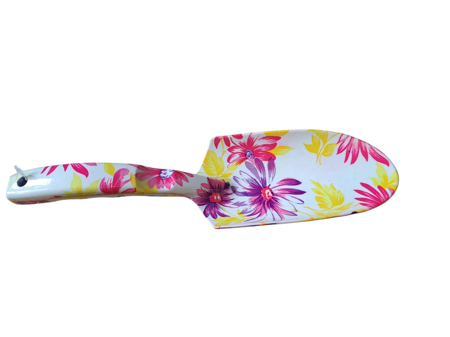 🌸 Aluminiowa Łopatka Greenmill Lady – Kwiatowy Wzór 🌿 | Lekka, Kolorowa, Wytrzymała do Ogrodu