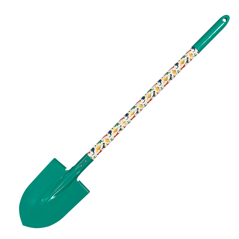 Kolorowy Szpadelek Ogrodowy Dla Dzieci – Dinozaury, Turkusowy| Zabawka do Ogrodu