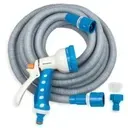 Wąż Ogrodowy 5–15m + Pistolet 7-funkcyjny Greenmill 💦 Lekki i Elastyczny