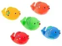 🐠 Rybki Do Kąpieli 5szt TULLO 🛁 Higieniczne Bez Dziurki – Bezpieczne Zabawki Sensoryczne Dla Niemowląt 👶