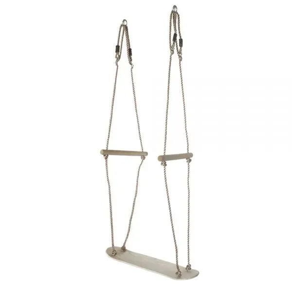 Huśtawka Deskorolka z Matą Antypoślizgową 🛹💚 Bezpieczna i Solidna Zabawa dla Dzieci!