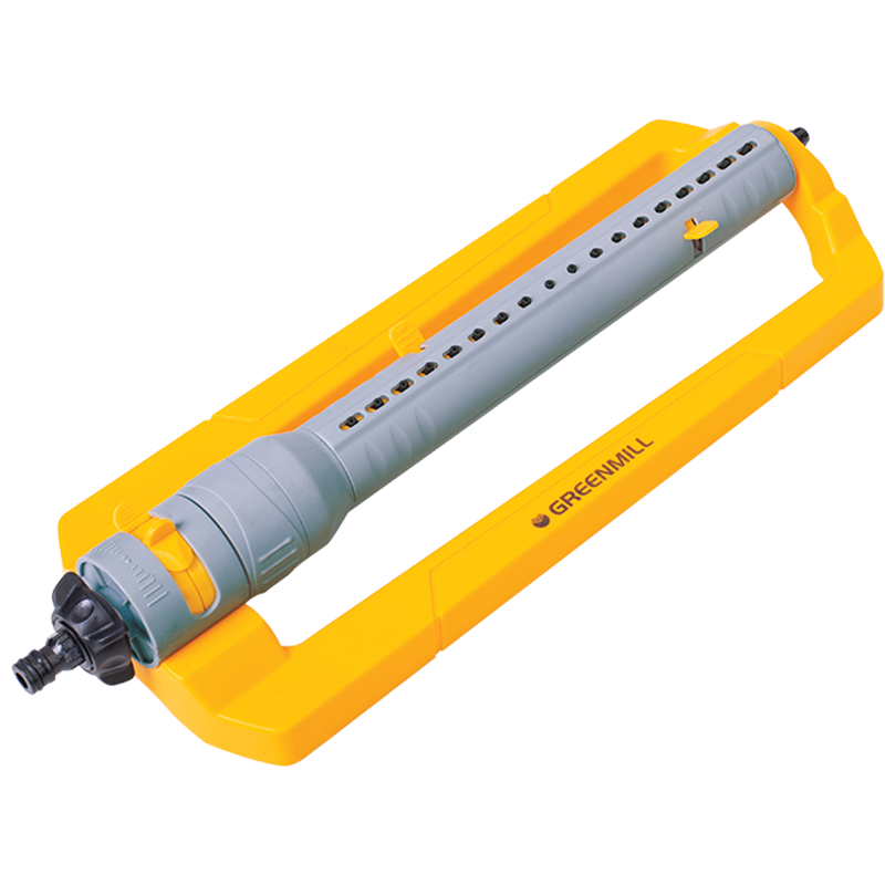 🌿 Zraszacz wahadłowy 18 dysz gumowych 💧 Regulowany zasięg | Nawadnianie ogrodu