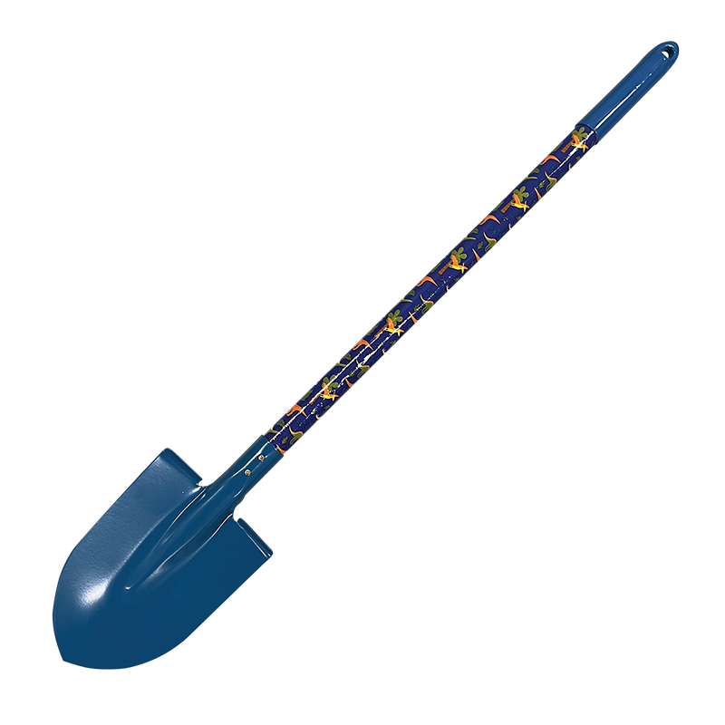 Kolorowy Szpadelek Ogrodowy Dla Dzieci – Dinozaury, Granatowy | Zabawka do Ogrodu