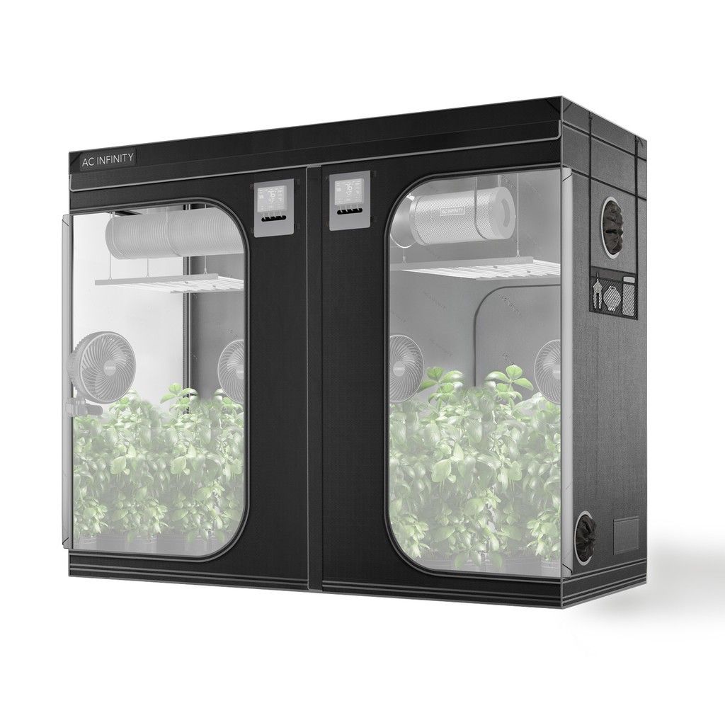 CLOUDLAB 894, Advance Grow Tent 8x4, Thickest 1 In. Poles, Highest Density 2000D Diamond Mylar Canvas, 96&quot; x 48&quot; x 80&quot;