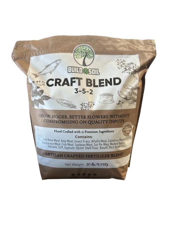BuildASoil Craft Blend - Nutrient Pack - 10lb Bag