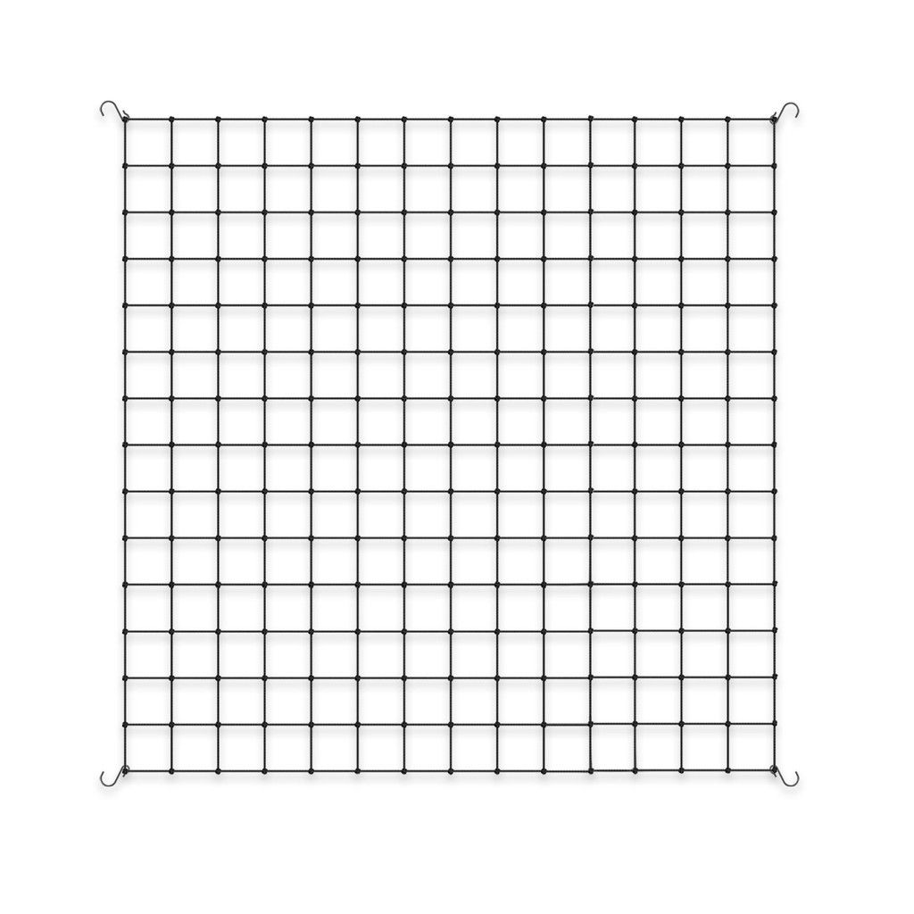 Trellis Netting, Flexible Elastic Cords, 5x5&#39;