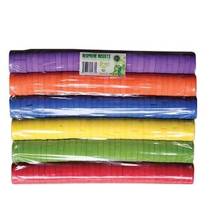 Neoprene Inserts Multicolor 2in (192/pack)