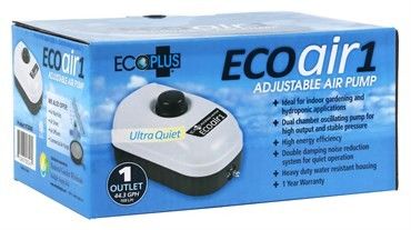 EcoPlus® Eco Air 1 Adjustable Air Pump - 44 GPH - 1 Outlet