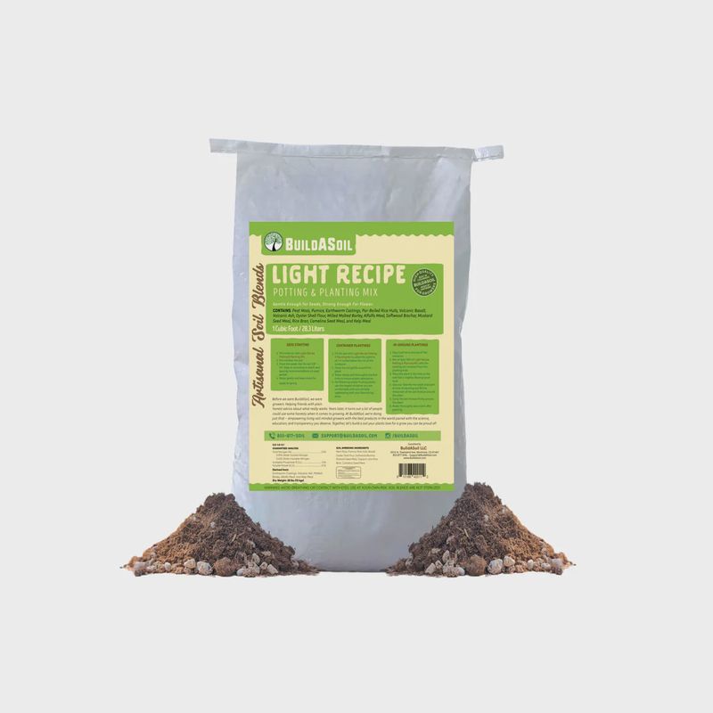 BuildASoil Light Recipe Soil - 1 Cubic Foot Bag