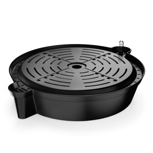 AC Infinity Self-Watering Fabric Pot Base XL  4-Pack Auto-Irrigation Water Delivery System with Reservoir Meter  Extra Large Elevated Plant Saucers for Use in Grow Tents  Greenhouses  and Gardens