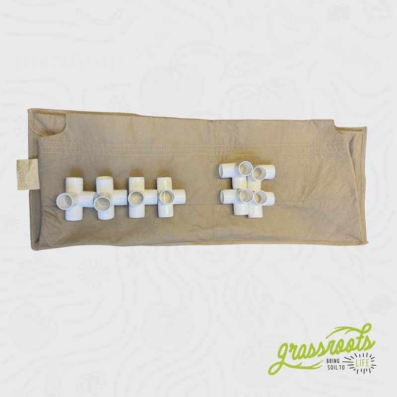 Auto pot bed w/ Trellis Fittings