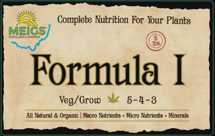 Formula 1: Veg/Grow, 5 lbs