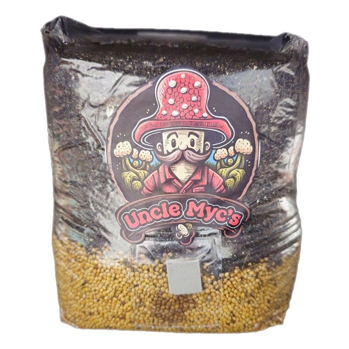 Uncle Myc’s All-In-One Mushroom Spawn Bag (4lb.)