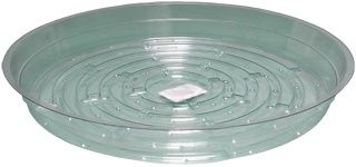 Clear Saucer, 10&quot;