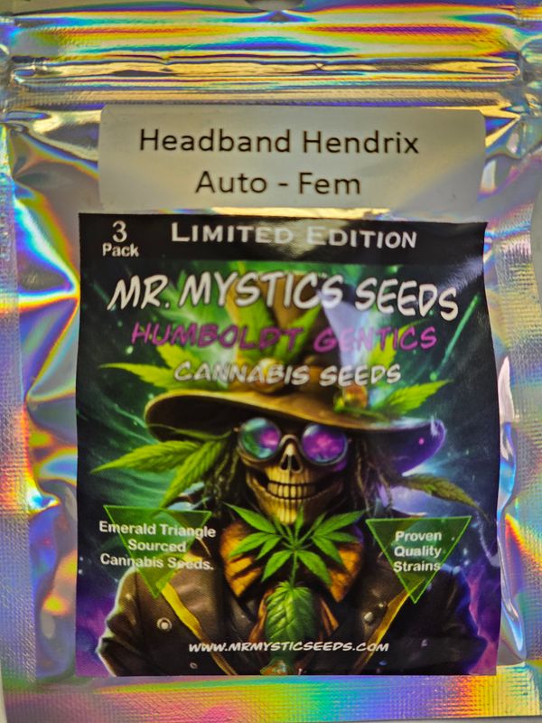 Headband Hendrix - 3 Feminized Auto Flower Seeds