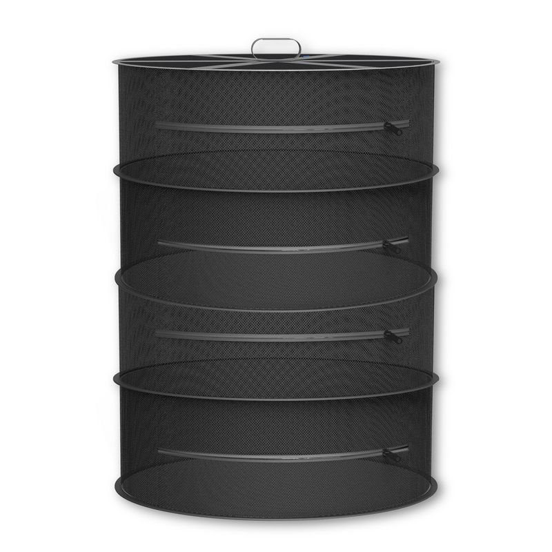 Hanging Herb Drying Rack, 18 in. Diameter, Four Tiers