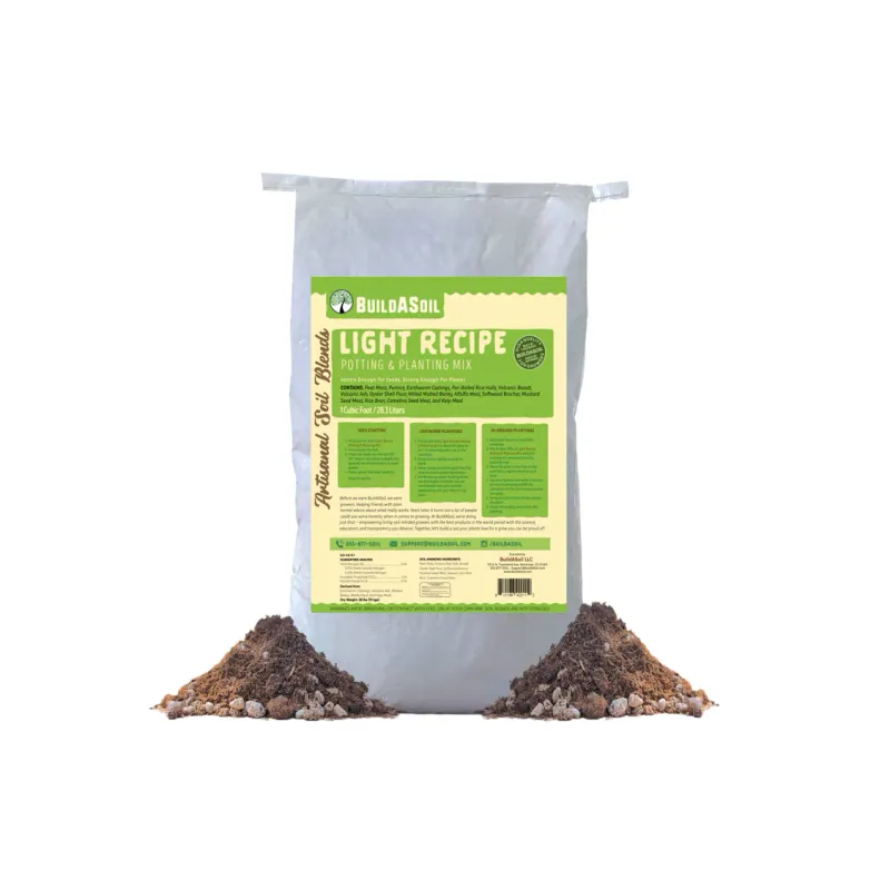 BuildASoil Light Recipe Soil - 1 Cubic Foot Bag