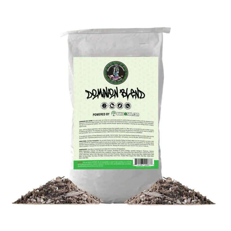 Dominion Soil Blend - Duke Diamond x BuildASoil Collab - 1 Cubic Foot Bag