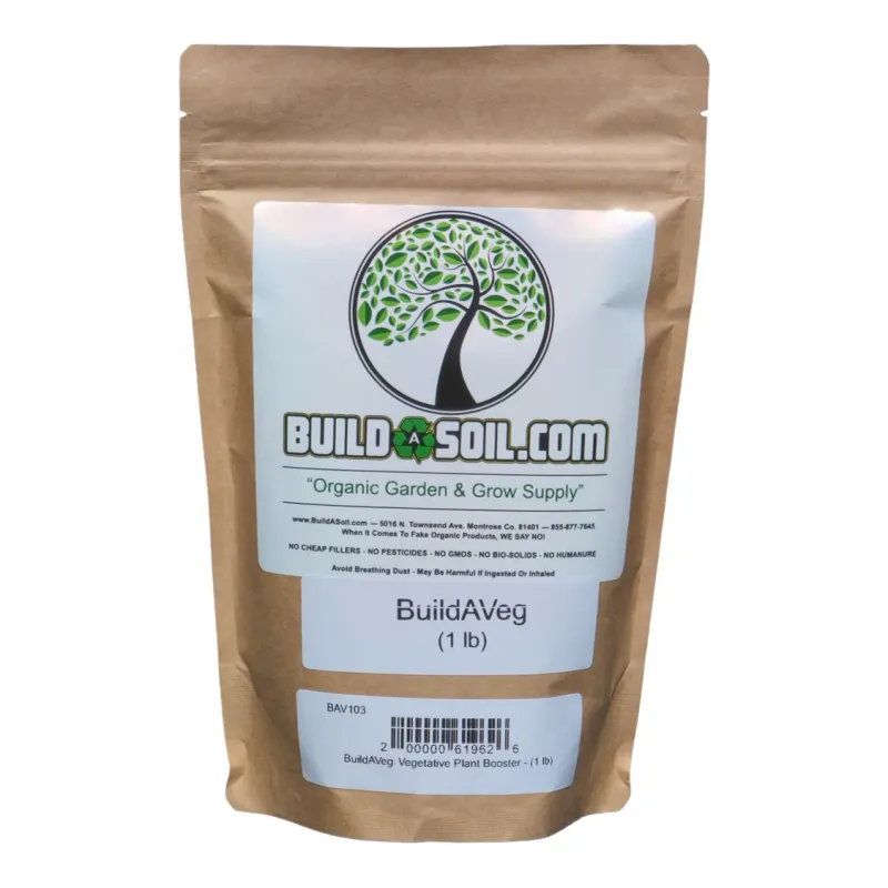 BuildAVeg: Vegetative Plant Booster by BuildASoil - 1lb Bag