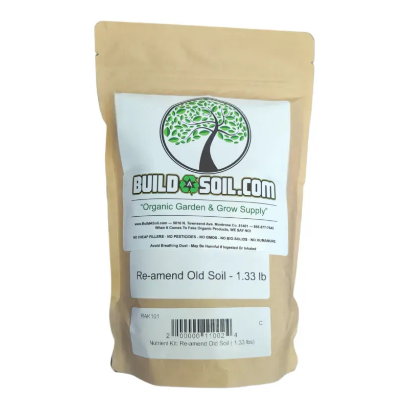 Nutrient Kit: Re-amend Old Soil - 8lb Bag for 6 Cubic Feet of Soil