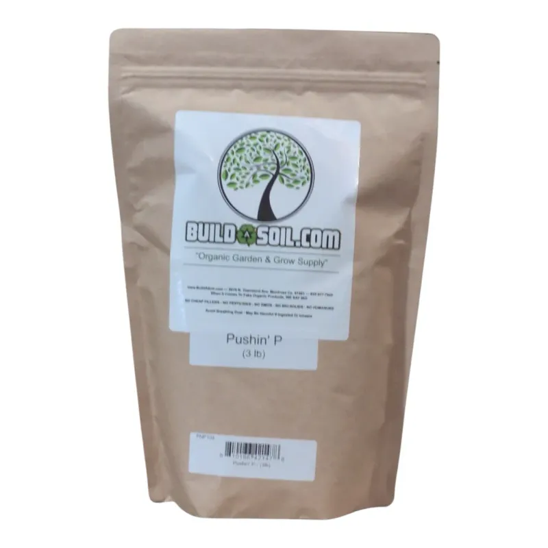 BuildASoil Phosphorus Blend: Pushin' P - 3lb Bag