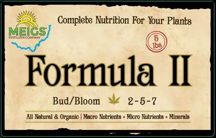 Formula 2: Bud/Bloom, 5 lbs