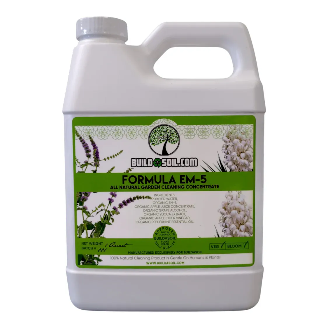 Formula EM-5 - All Natural Garden Cleaning Concentrate Formula EM-5 - All Natural Garden Cleaning Concentrate
