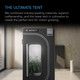 CLOUDLAB 722, Advance Grow Tent 2x2, Thickest Poles and Canvas 24" x 24" x 72"