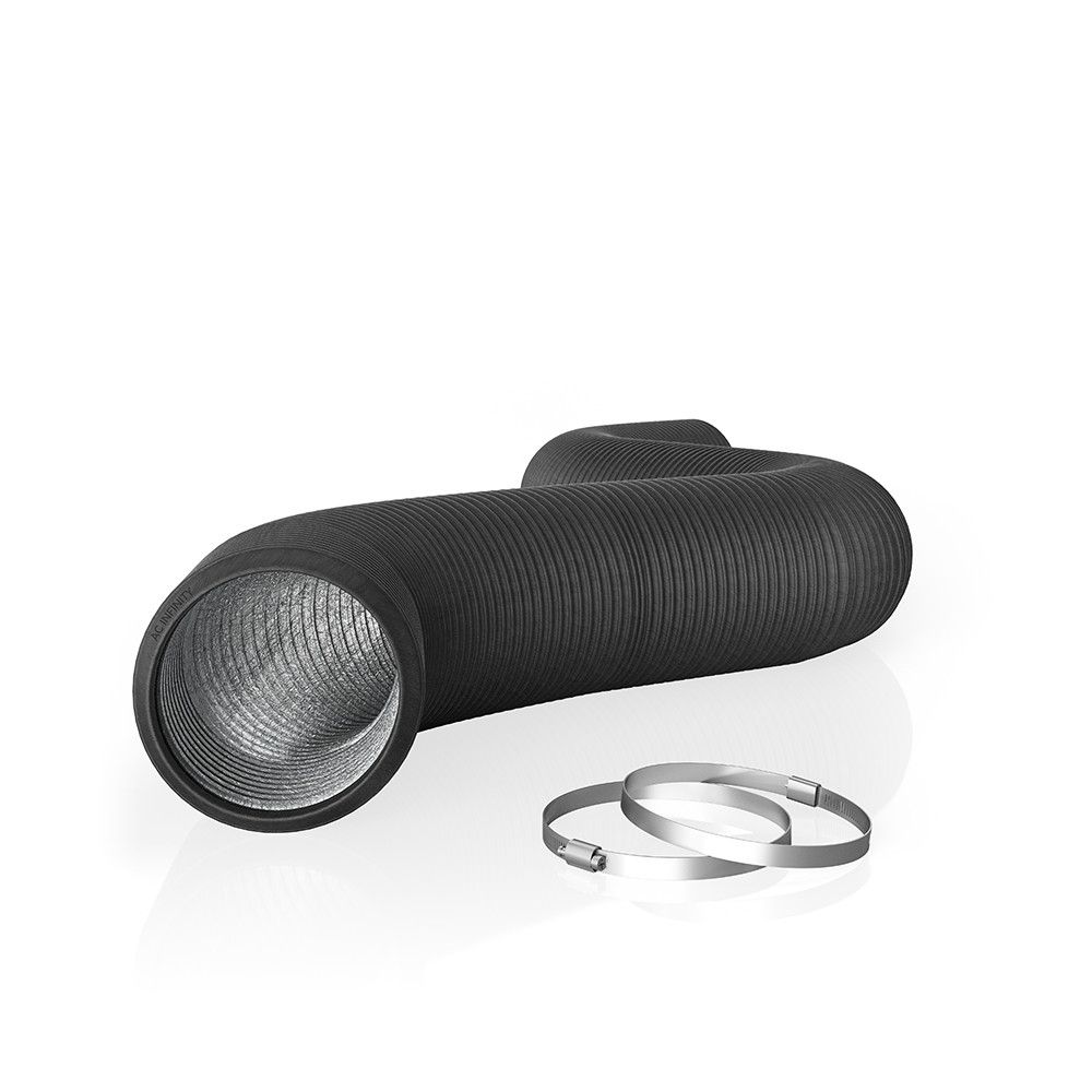 Flexible Ducting 4", Durable Four-Layer Aluminum 25' Long