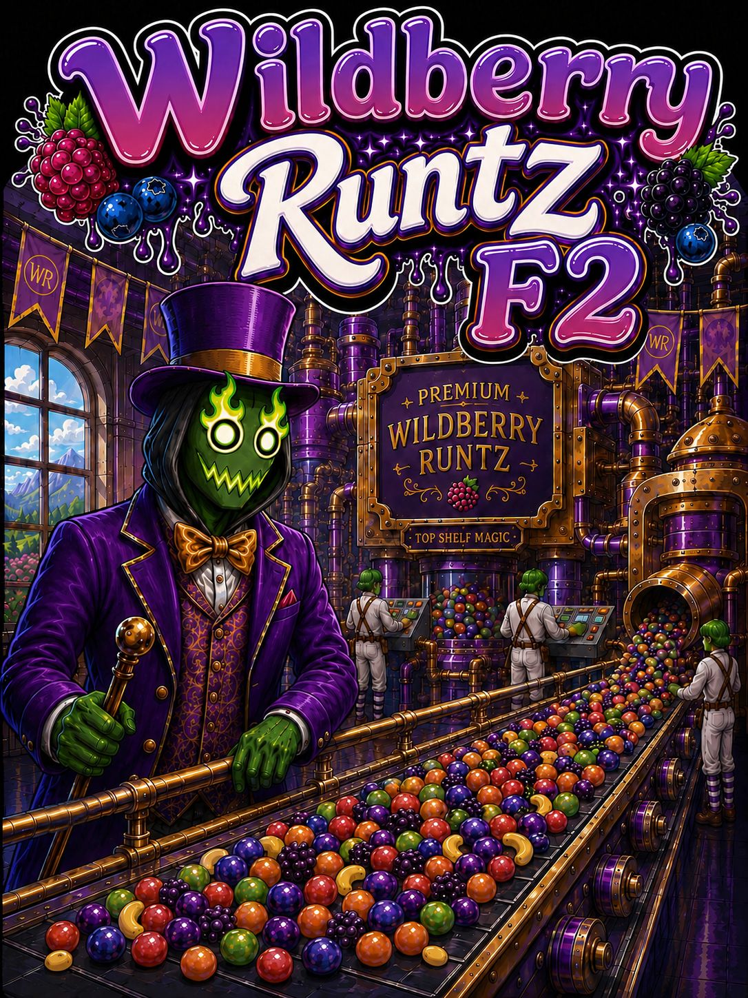 Wildberry Runtz #4 F2 - 5 Pack
