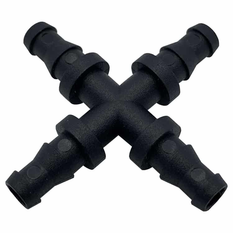 3/8" or 1/4" Cross Connector, 1 pack (3/8")