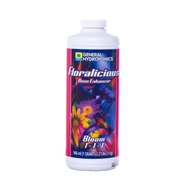 General Hydroponics Floralicious Bloom 1-1-1, 1 Quart