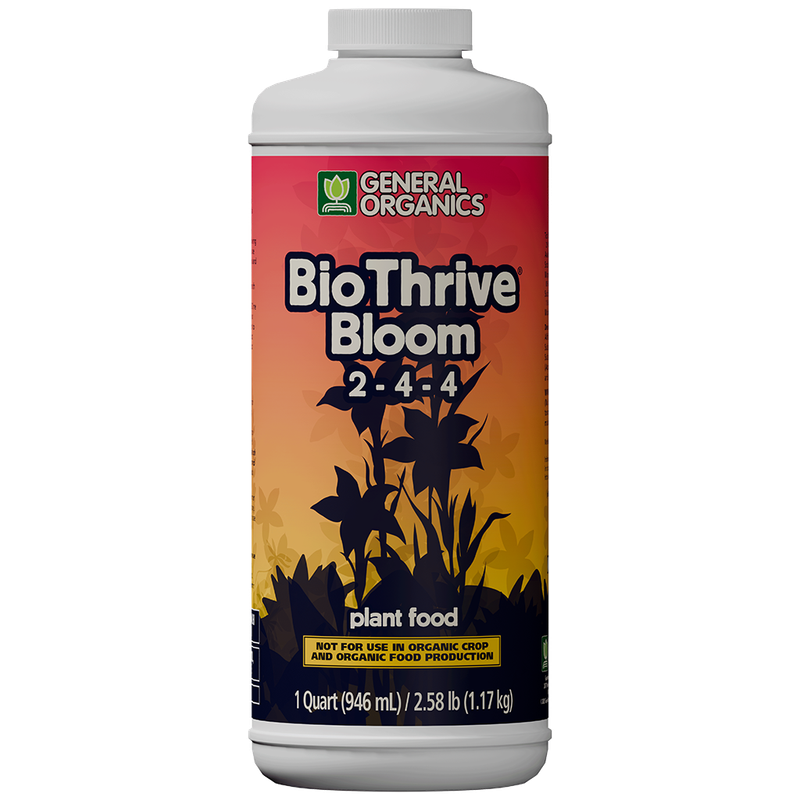 General Organics BioThrive Bloom 2-4-4, 1 Quart