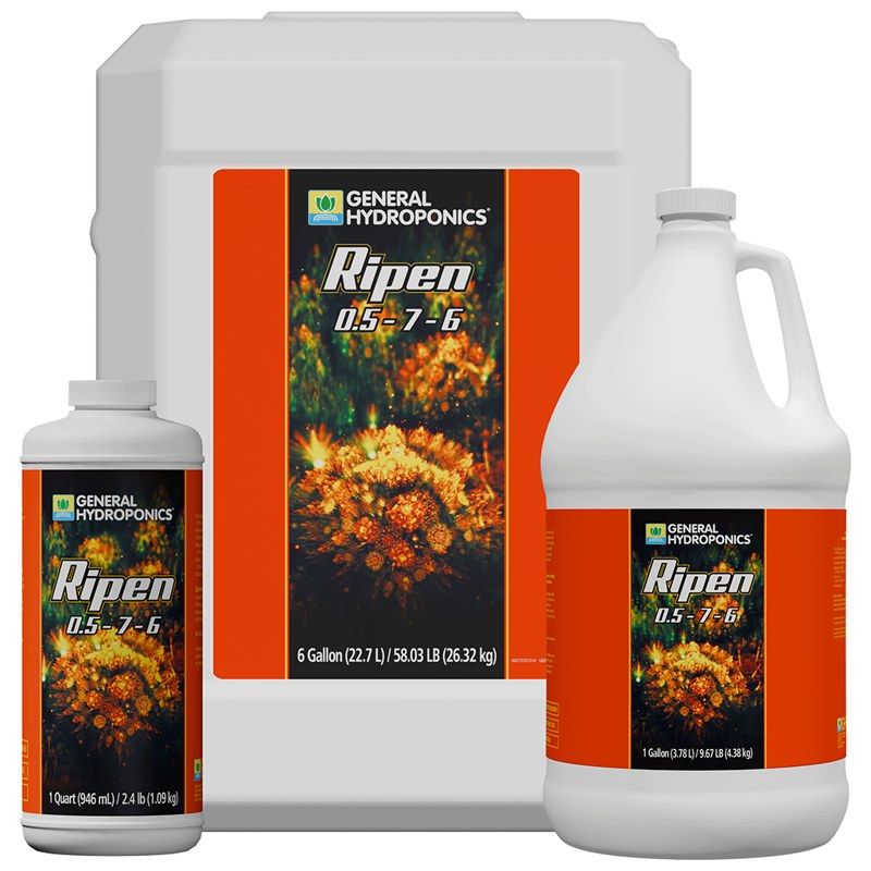 General Hydroponics Ripen 0.5-7-6, 1 Quart