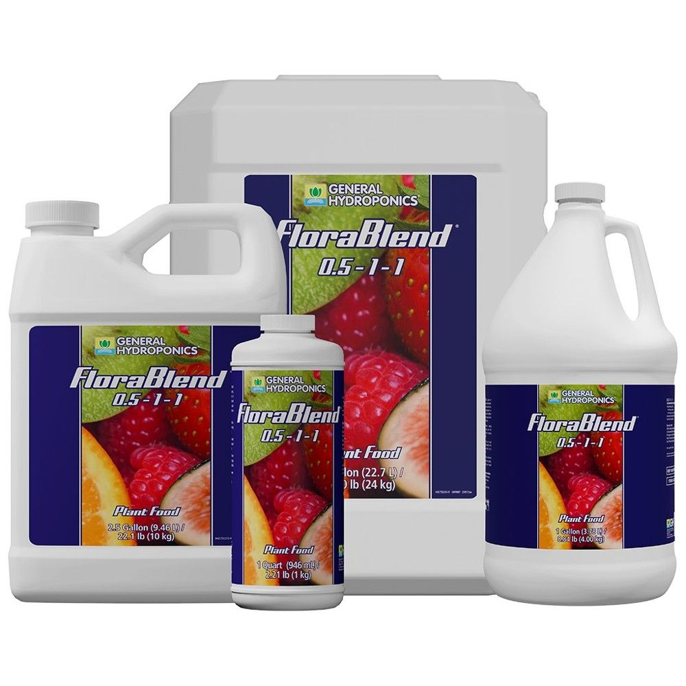 General Hydroponics FloraBlend 0.5-1-1, 1 Quart