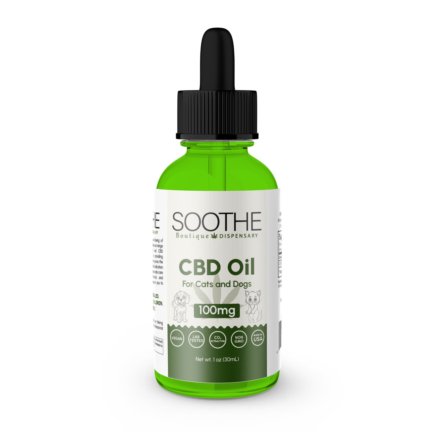 100mg CBDog oil