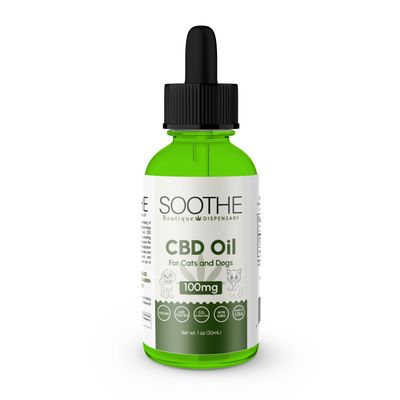 100mg CBDog oil