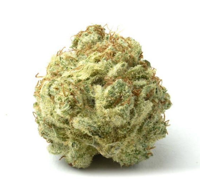 White Russian Flower 1/8th OZ: 32.96% Hybrid