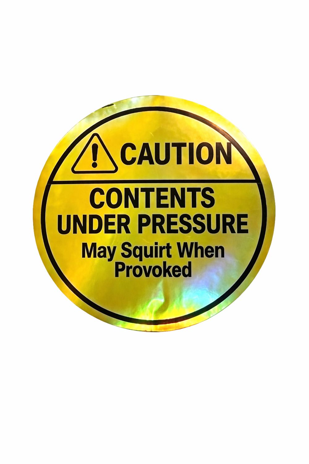 Steezy Caution Sticker