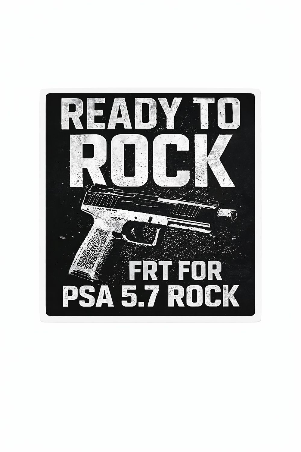 Ready to Rock Sticker