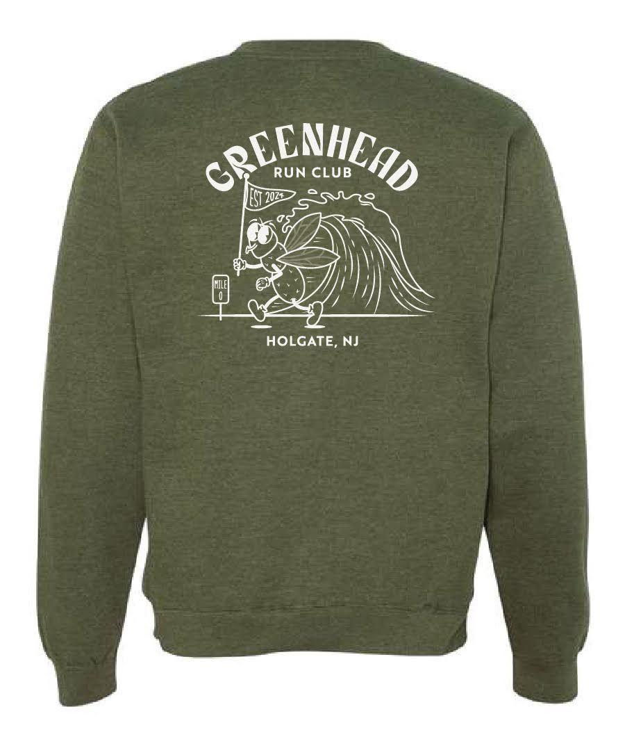 2025 GreenHead Run Club Crew Neck