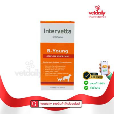 B-Young INTERVETTA, Nervous supplement (Box/100tabs) B-Young INTERVETTA, Nervous supplement (Box/100tabs)