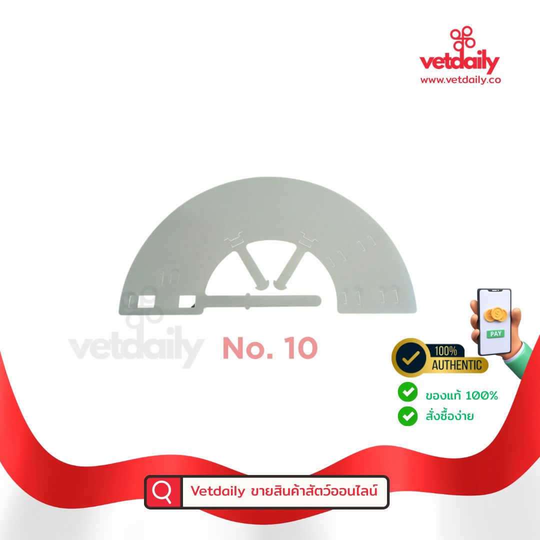 Elizabethan Collar No. 10 คอลล่า เบอร์ 10 (1piece)